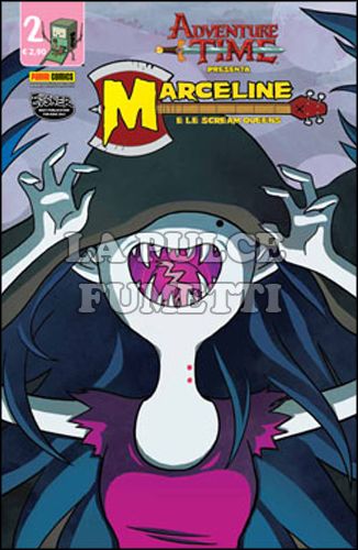 GRANDI AVVENTURE PANINI #     5 - ADVENTURE TIME - MARCELINE & LE SCREAM QUEENS 2